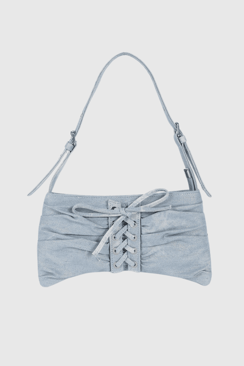 AlirioLaceUpSquareShoulderBag 1