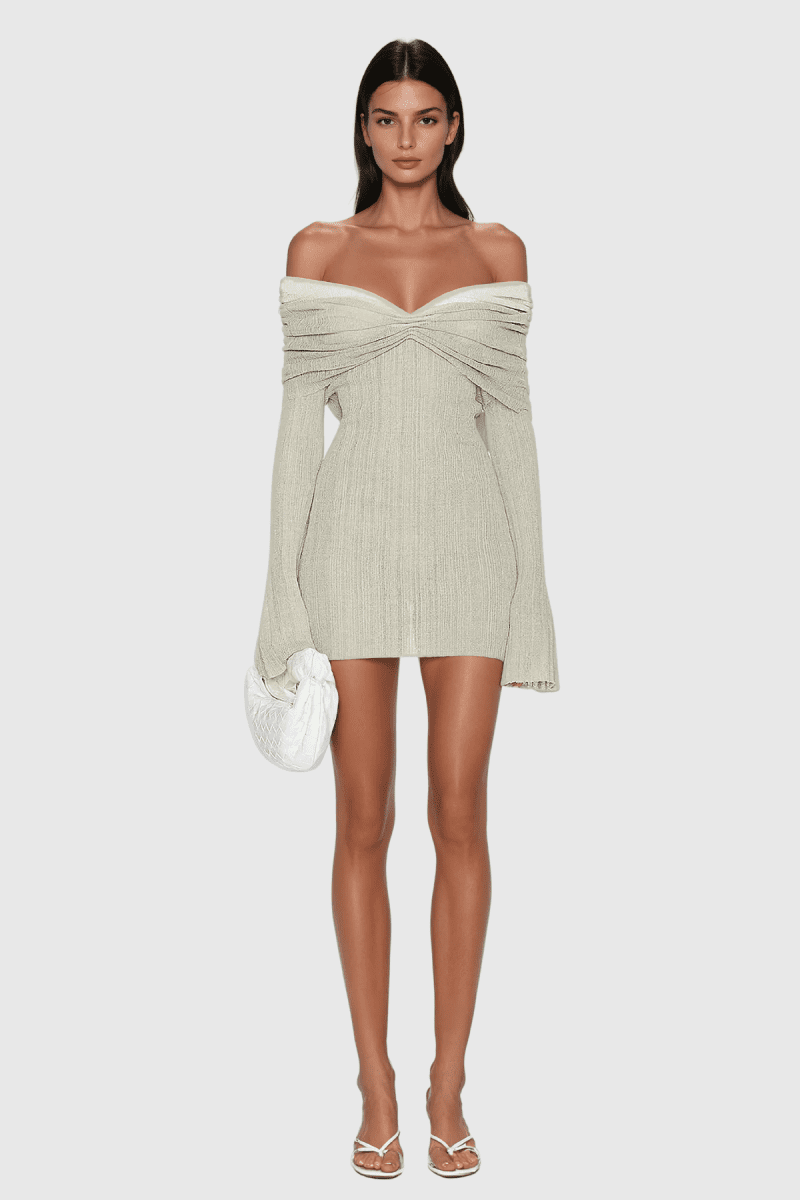 AltheaOffShoulderHayleyKnitMiniDress 2