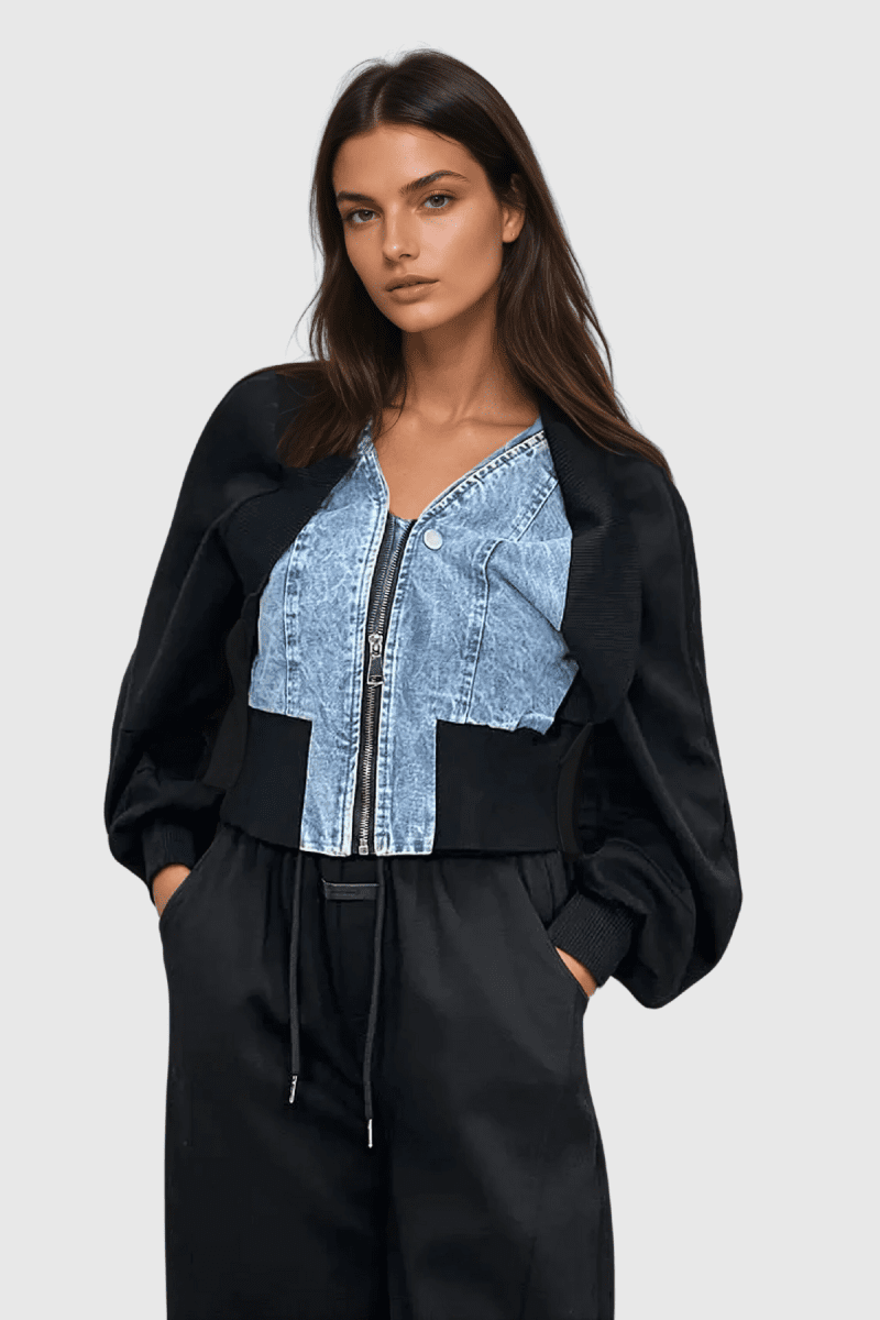 AmabelDeconstructDenimShortJacket 2