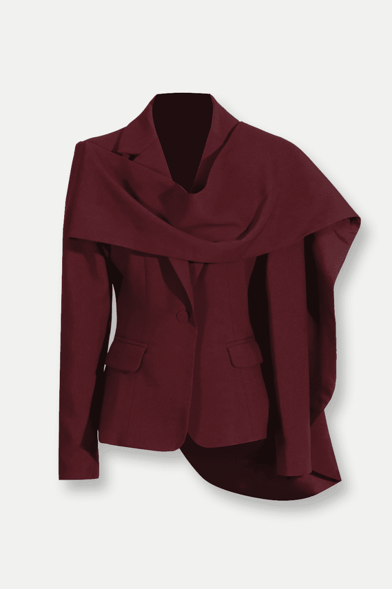 ArleneShawlPlungeBlazer 5