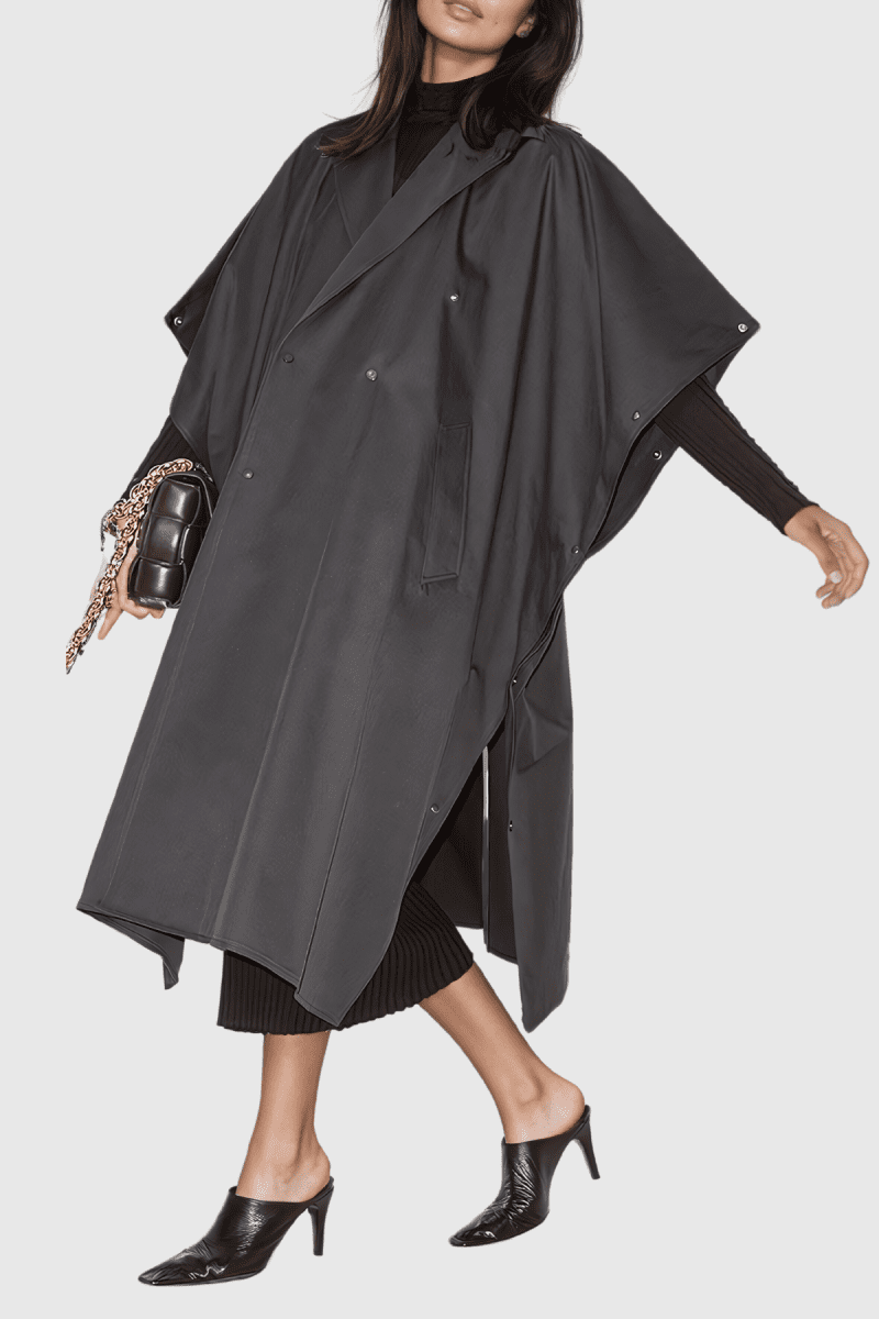 Babette Deconstructed Lapel Coat 1