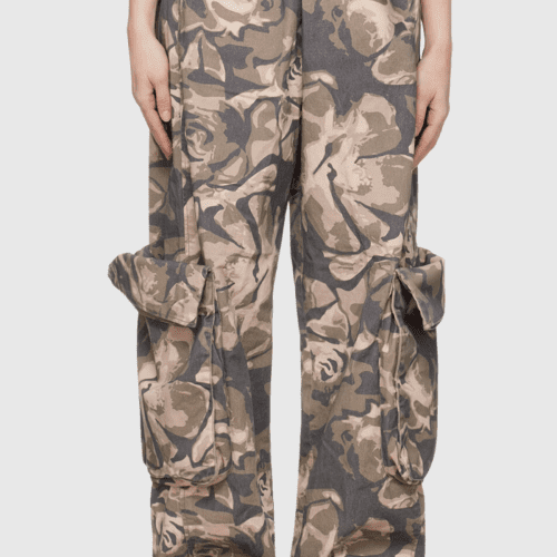 Bahula Camouflage Print Pocket Pants 3