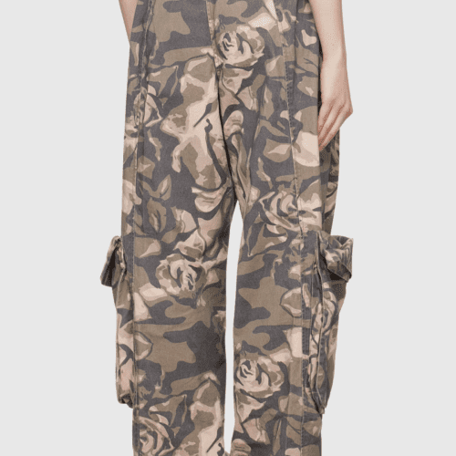 Bahula Camouflage Print Pocket Pants 5