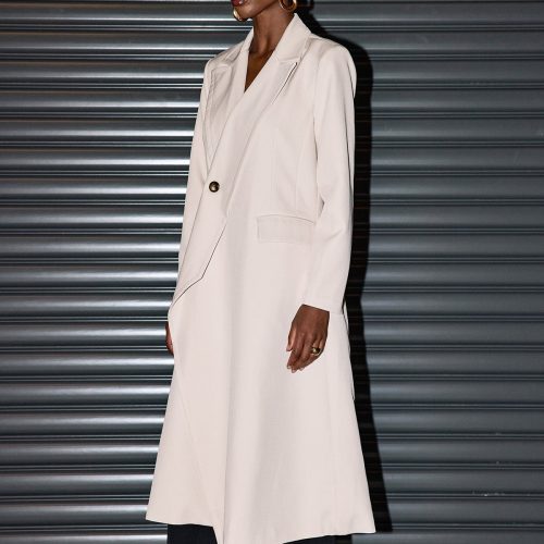 Benjamin Lapel Asymmetric Coat 4