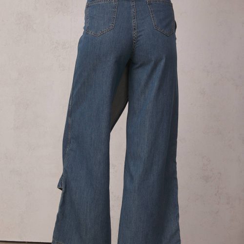 Bernie Asymmetric Patchwork Wide Leg Jeans 1 1dc96983 1b3d 42c5 bf84 90cdb65c0d4b