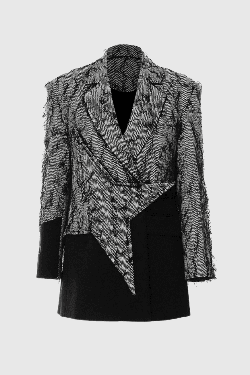 BrynnIrregularStarFringeBlazer 1