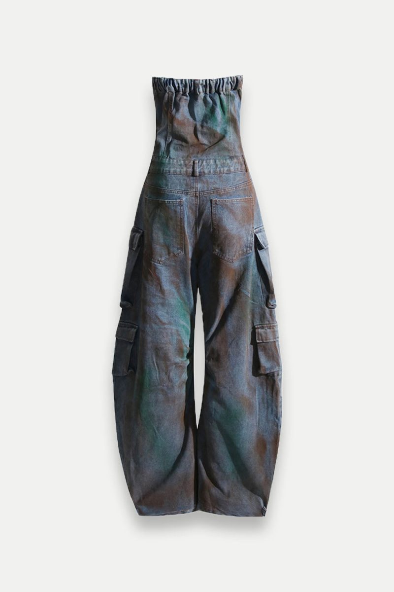 EmmaCamouflageDenimjumpsuit