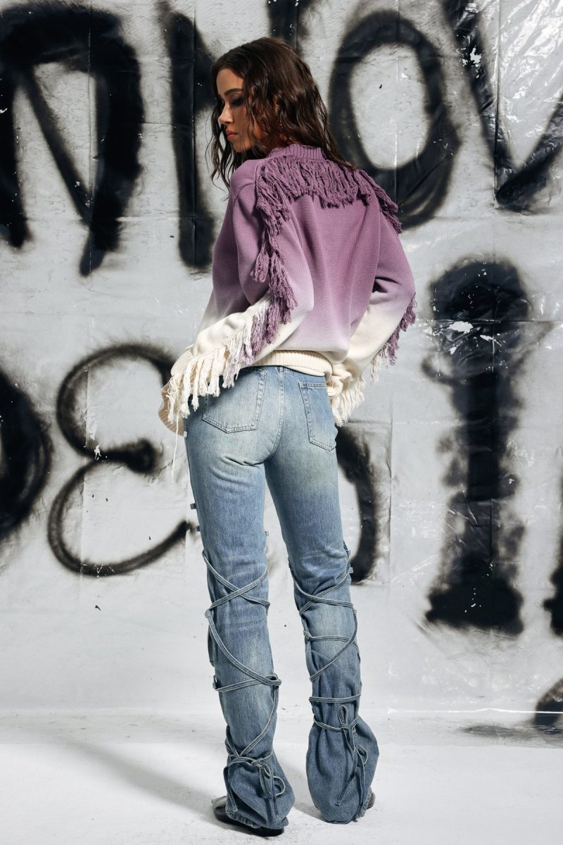 Emryn Lace Up Jeans 4