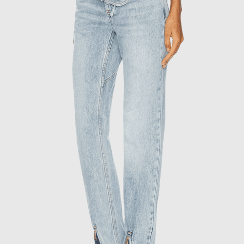 FalakFlowerZipperSkinnyJeans 1