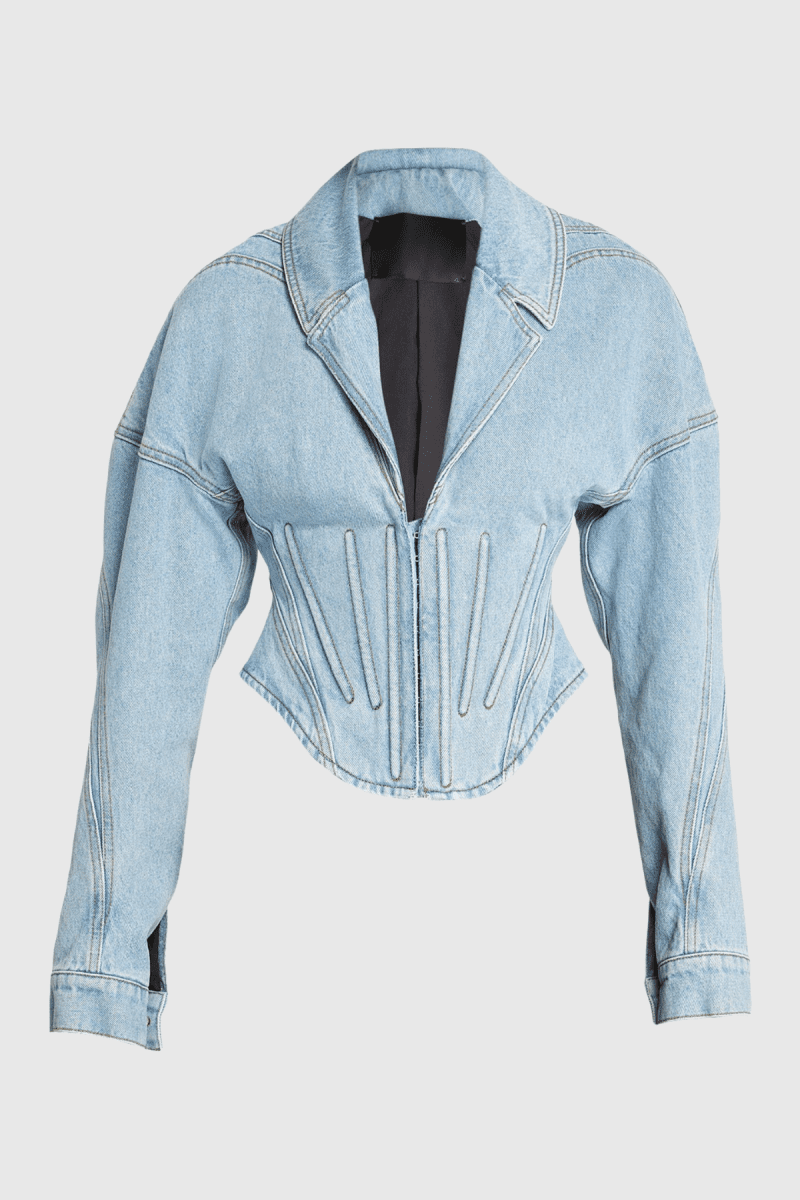 FallonCorsetDenimJacket 2