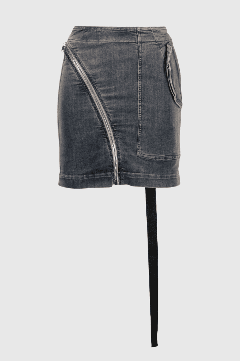 HannaZipperDenimMiniSkirt 2