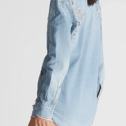 HenryLaceOmbreDenimShirt 3