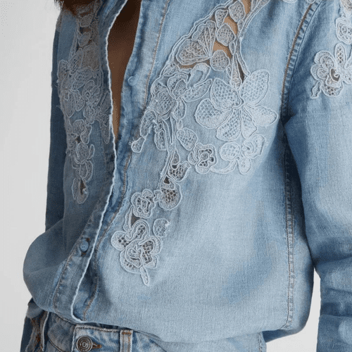 HenryLaceOmbreDenimShirt 4