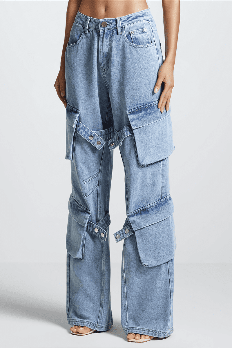 Jordyn Pockets Denim Jeans 3