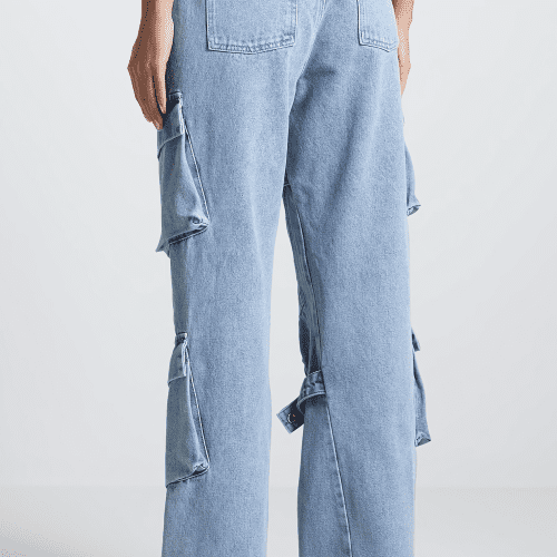 Jordyn Pockets Denim Jeans 4