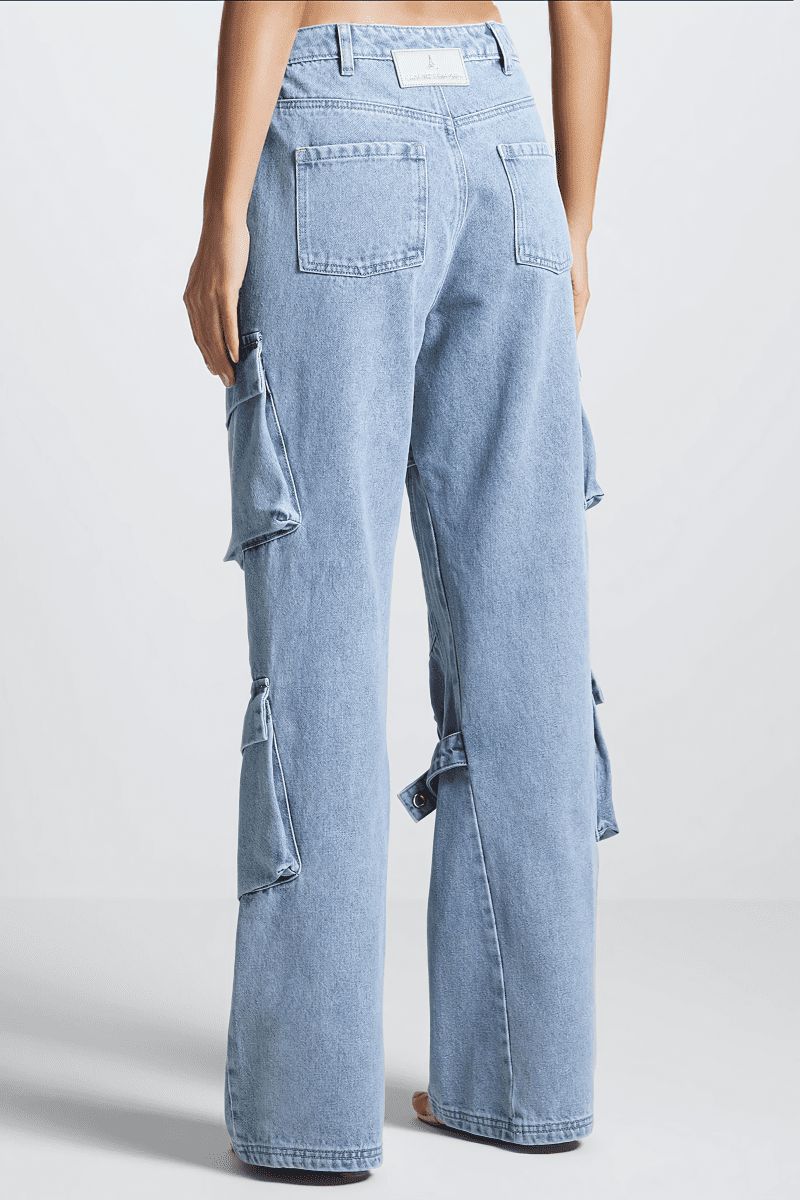 Jordyn Pockets Denim Jeans 4