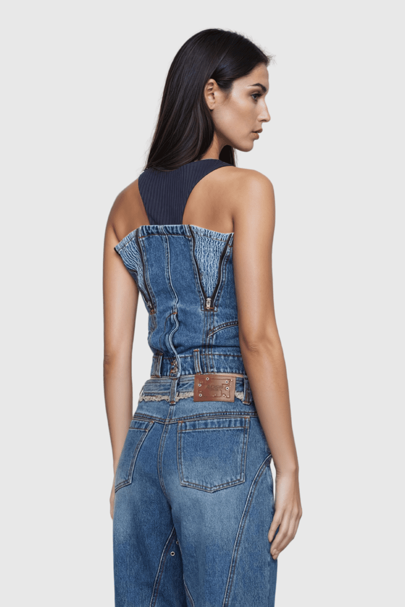 Kavya Deconstruct Patchwork Denim Top 3 e53218c9 8f8e 449d b9ed 43d2b887bdc7