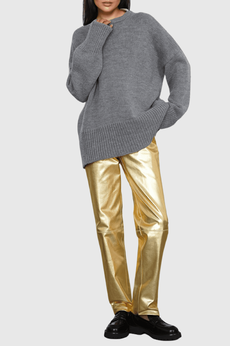 Kshiti Metallic Jeans In Gold 4e1a568b b543 4520 b64d 37428a305ae5