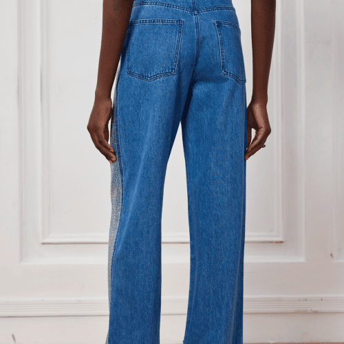 Norah Crystal Denim Jeans 1