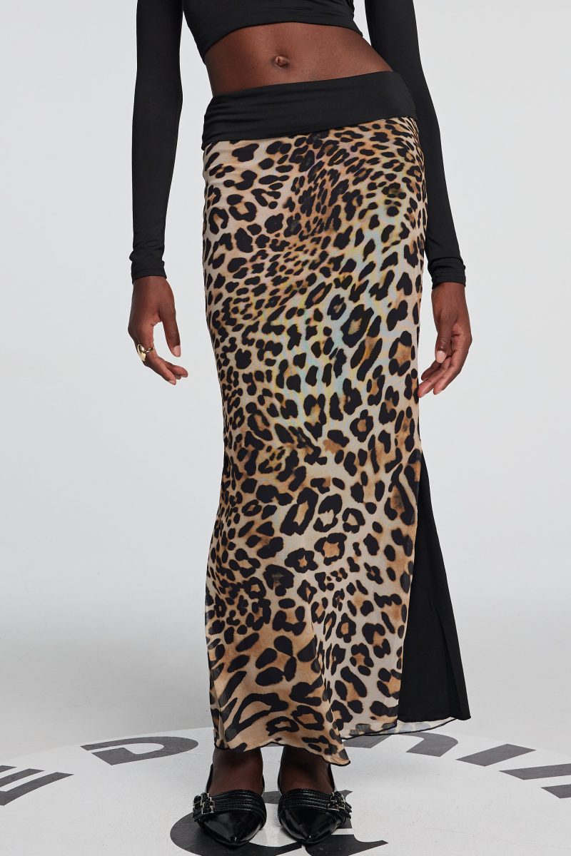 OakleyLeopardSplitSkirt 4