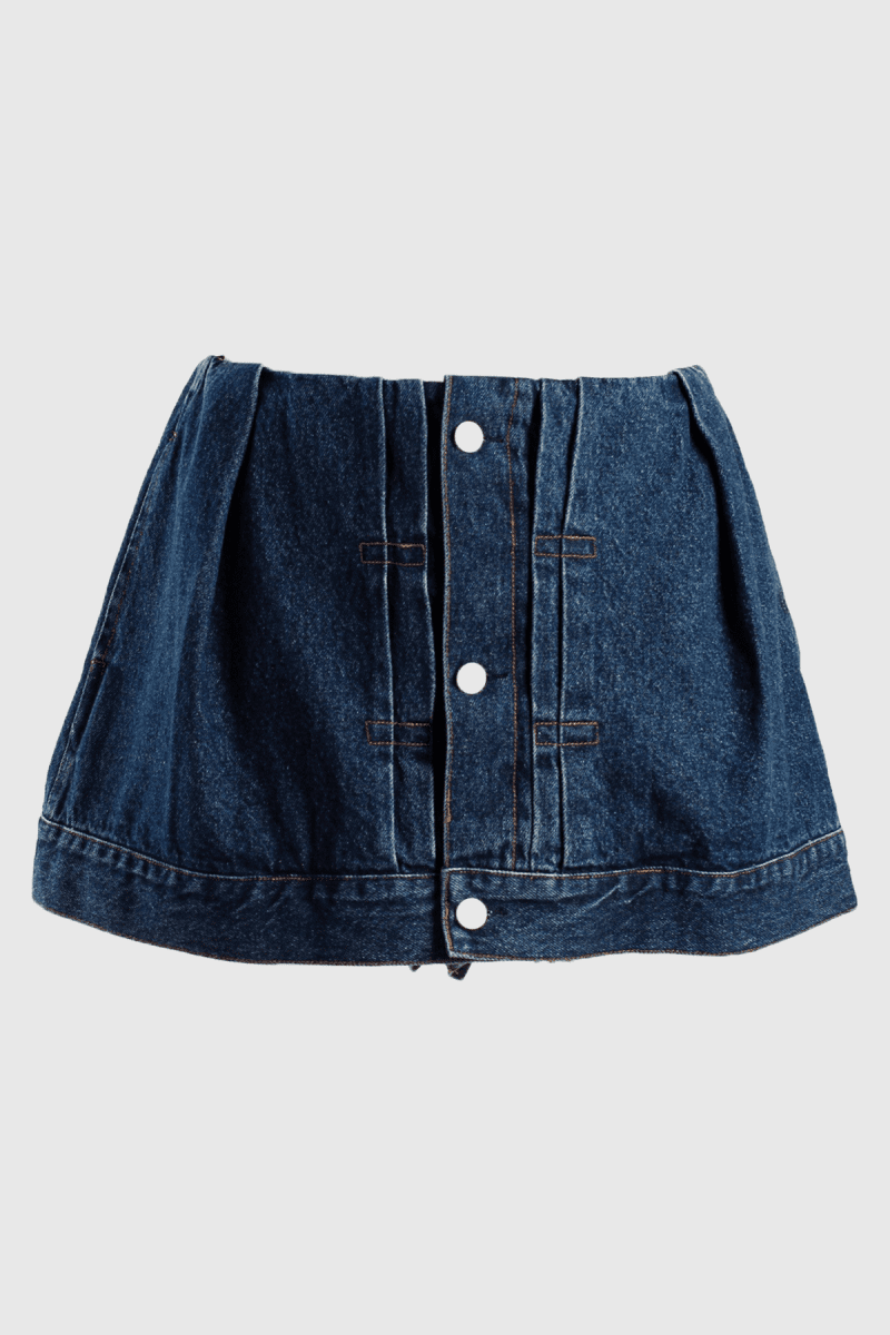 Paula Denim Short Skirt Jeans 3