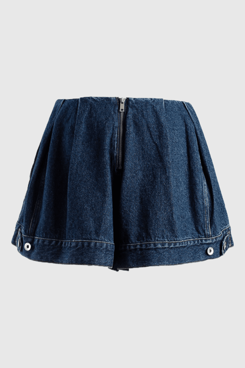 Paula Denim Short Skirt Jeans 4