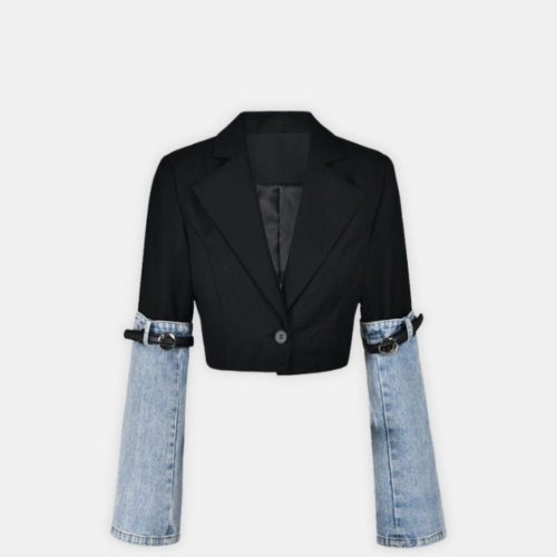 WillowPatchworkDenimBlazer 1