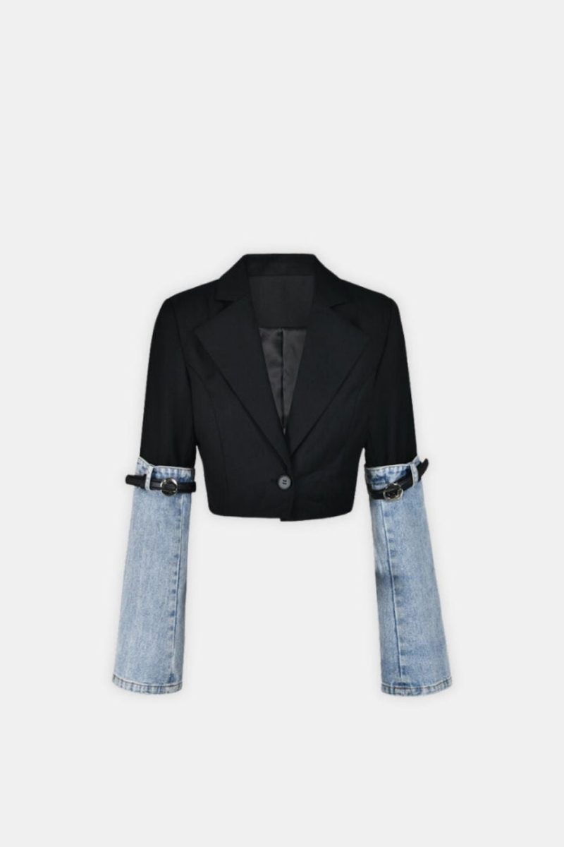 WillowPatchworkDenimBlazer 1